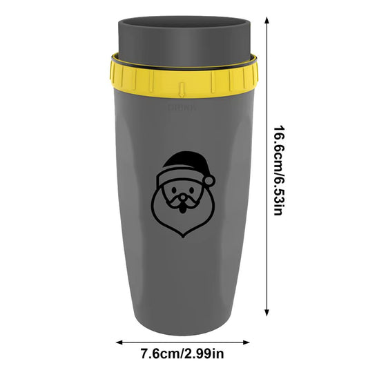 300Ml Twizz Travel Mug Cup Non Spill Cup Twistable Water Cup Coffee Milk Aperture Mug with Straw Leakproof Thermal Cup Portable